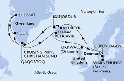 Iceland and Greenland, 16-days
