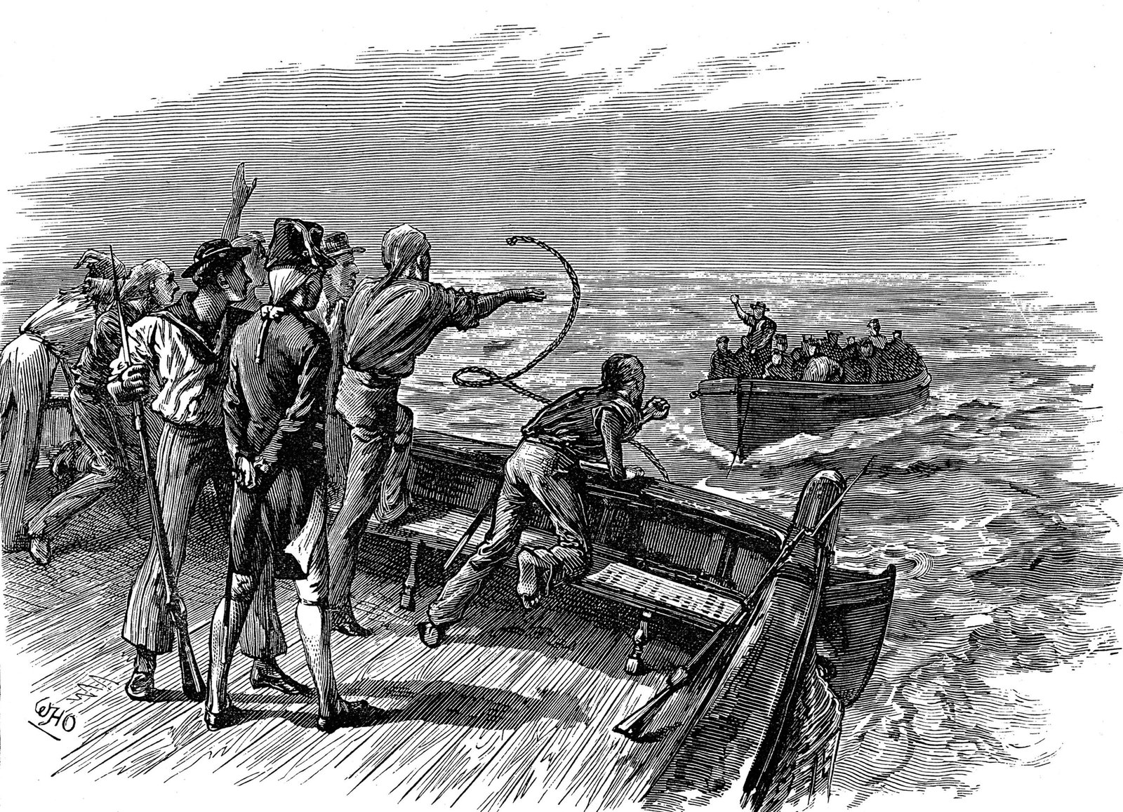 Day 12 – Near mutuny at sea